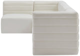 Quincy Velvet Modular Sectional Sofa - Contemporary Design with Cloud-Like Comfort and Style