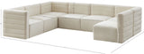 Quincy Velvet Modular Sectional Sofa - Contemporary Design with Cloud-Like Comfort and Style