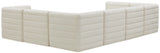 Quincy Velvet Modular Sectional Sofa - Contemporary Design with Cloud-Like Comfort and Style