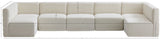 Quincy Velvet Modular Sectional Sofa - Contemporary Design with Cloud-Like Comfort and Style
