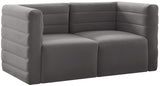 Quincy Modular Sofa - Elegant Contemporary Design with Cloud-Like Comfort and Channel Tufting