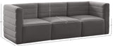 Quincy Modular Sofa - Elegant Contemporary Design with Cloud-Like Comfort and Channel Tufting