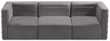 Quincy Modular Sofa - Elegant Contemporary Design with Cloud-Like Comfort and Channel Tufting