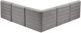 Quincy Velvet Modular Sectional Sofa - Modern Elegance with Cloud-Like Comfort & Stylish Design