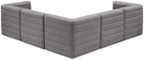 Quincy Velvet Modular Sectional Sofa - Modern Elegance with Cloud-Like Comfort & Stylish Design