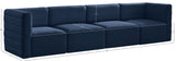 Quincy Modular Sofa - Elegant Contemporary Design with Cloud-Like Comfort and Channel Tufting