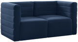 Quincy Modular Sofa - Elegant Contemporary Design with Cloud-Like Comfort and Channel Tufting