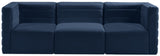 Quincy Modular Sofa - Elegant Contemporary Design with Cloud-Like Comfort and Channel Tufting