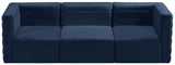 Quincy Modular Sofa - Elegant Contemporary Design with Cloud-Like Comfort and Channel Tufting