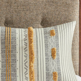 Sable Yellow Stripes Comforter/Duvet Cover Mini Set