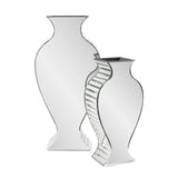 Rounded Mirrored Vase - Tall