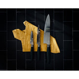 Titan 12 Piece Kitchen Knife Set - Black