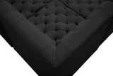 Tuft Velvet Modular Sectional - Deep Button Tufting, Stylish Design for Endless Configurations