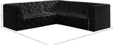 Tuft Velvet Modular Sectional - Deep Button Tufting, Stylish Design for Endless Configurations