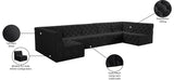 Tuft Velvet Modular Sectional - Deep Button Tufting, Stylish Design for Endless Configurations