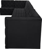 Tuft Velvet Modular Sectional - Deep Button Tufting, Stylish Design for Endless Configurations