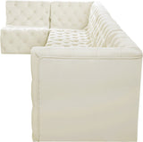 Tuft Soft Black Velvet Contemporary Modular Sectional with Deep Button Tufting for Any Space