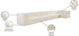 Tuft Soft Black Velvet Contemporary Modular Sectional with Deep Button Tufting for Any Space