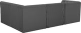 Tuft Velvet Modular Sectional Sofa - Deep Button Tufting, Soft Black Velvet, Infinite Configurations