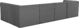 Tuft Velvet Modular Sectional Sofa - Deep Button Tufting, Soft Black Velvet, Infinite Configurations