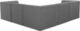 Tuft Velvet Modular Sectional Sofa - Deep Button Tufting, Soft Black Velvet, Infinite Configurations