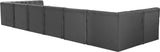 Tuft Velvet Modular Sectional Sofa - Deep Button Tufting, Soft Black Velvet, Infinite Configurations