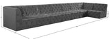 Tuft Velvet Modular Sectional Sofa - Deep Button Tufting, Soft Black Velvet, Infinite Configurations