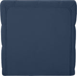 Tuft Contemporary Armless Chair with Deep Button Tufting for Modern and Stylish Living Spaces