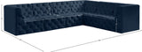 Tuft Velvet Modular Sectional Sofa - Luxurious Deep Button Tufting with Infinite Configurations