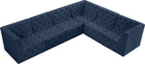 Tuft Velvet Modular Sectional Sofa - Luxurious Deep Button Tufting with Infinite Configurations