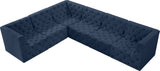 Tuft Velvet Modular Sectional Sofa - Luxurious Deep Button Tufting with Infinite Configurations