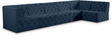 Tuft Velvet Modular Sectional Sofa - Luxurious Deep Button Tufting with Infinite Configurations