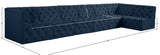 Tuft Velvet Modular Sectional Sofa - Luxurious Deep Button Tufting with Infinite Configurations