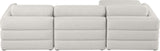 Beckham Modular Sectional Sofa in Soft Linen Fabric - Stylish Comfort for Contemporary Living Spaces