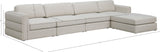 Beckham Modular Sectional Sofa in Soft Linen Fabric - Stylish Comfort for Contemporary Living Spaces