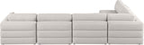 Beckham Modular Sectional Sofa in Soft Linen Fabric - Stylish Comfort for Contemporary Living Spaces