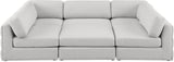 Beckham Modular Sectional Sofa in Soft Linen Fabric - Stylish Comfort for Contemporary Living Spaces
