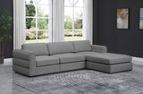 Beckham Modular Sectional Sofa - Soft Beige Linen Upholstery for Contemporary Living Spaces