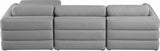 Beckham Modular Sectional Sofa - Soft Beige Linen Upholstery for Contemporary Living Spaces