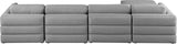 Beckham Modular Sectional Sofa - Soft Beige Linen Upholstery for Contemporary Living Spaces
