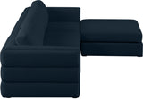 Beckham Modular Sectional Sofa - Soft Beige Linen Upholstery for Contemporary Living Spaces