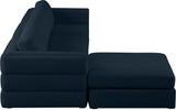 Beckham Modular Sectional Sofa - Soft Beige Linen Upholstery for Contemporary Living Spaces