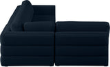 Beckham Modular Sectional Sofa - Soft Beige Linen Upholstery for Contemporary Living Spaces