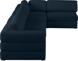 Beckham Modular Sectional Sofa - Soft Beige Linen Upholstery for Contemporary Living Spaces