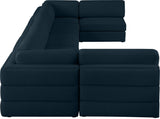 Beckham Modular Sectional Sofa - Soft Beige Linen Upholstery for Contemporary Living Spaces