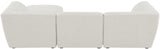 Miramar Modular Sectional: Luxurious Cream Linen Upholstery for Ultimate Comfort and Style