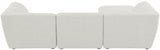 Miramar Modular Sectional: Luxurious Cream Linen Upholstery for Ultimate Comfort and Style