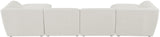 Miramar Modular Sectional: Luxurious Cream Linen Upholstery for Ultimate Comfort and Style