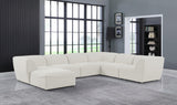Miramar Modular Sectional: Luxurious Cream Linen Upholstery for Ultimate Comfort and Style