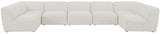 Miramar Modular Sectional: Luxurious Cream Linen Upholstery for Ultimate Comfort and Style